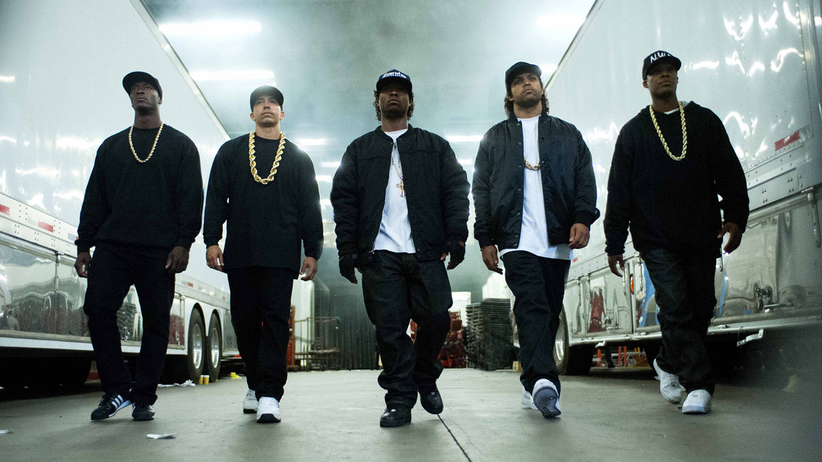 Welcome to Compton! ``Straight Outta Compton'' sounds a warning